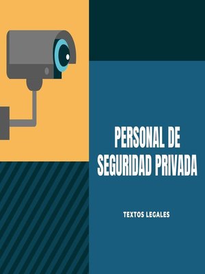 cover image of PERSONAL DE SEGURIDAD  PRIVADA